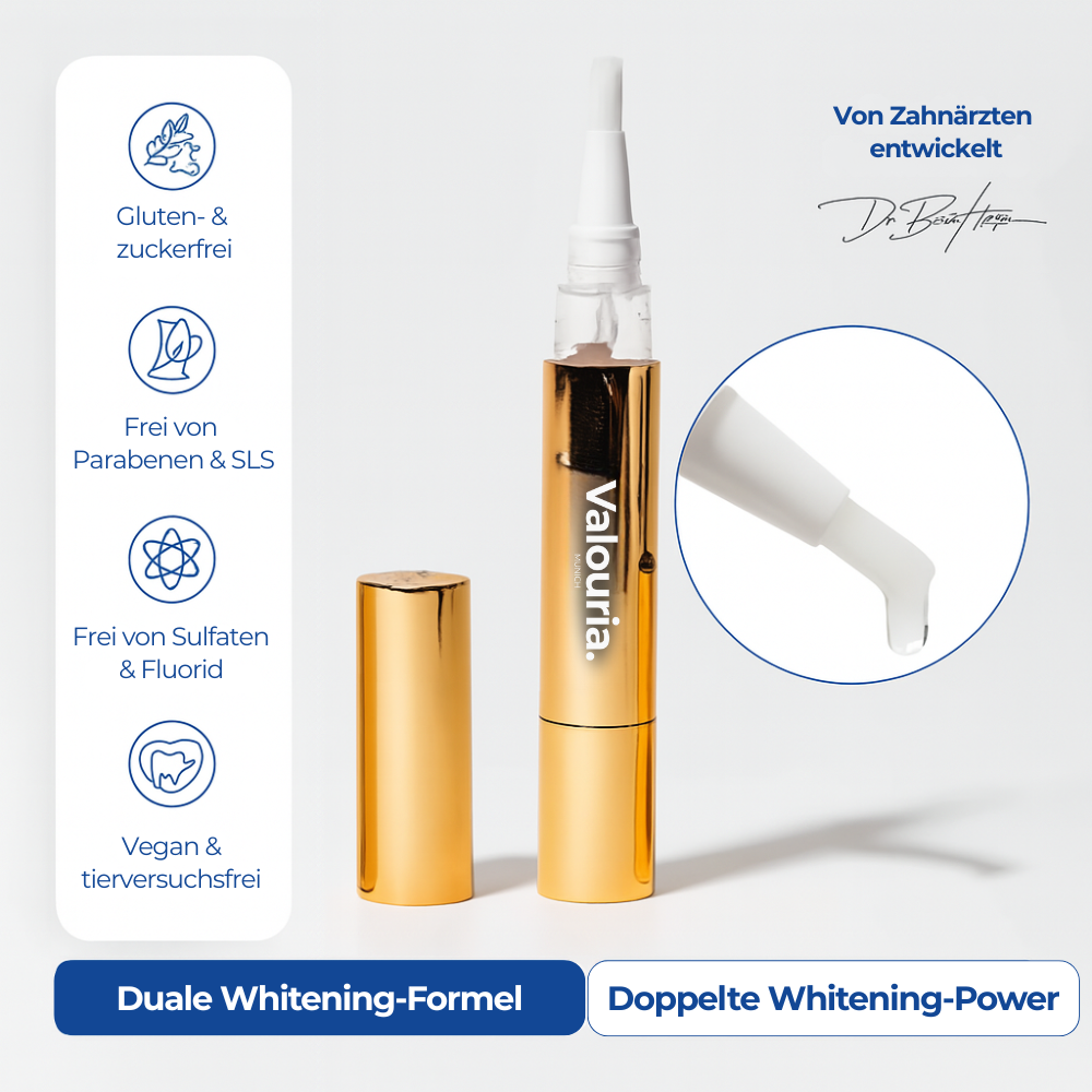 Teeth Whitening Gold Serum Pen® – Zahnaufhellungs Stift